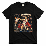 Undefeated Since 1776 Basketball Vintage USA T-Shirt - Black