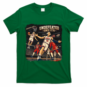 Undefeated Since 1776 Basketball Vintage USA T-Shirt - Irish Green