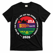 UTLA SEIU AALA Labor Movement T-Shirt - Black