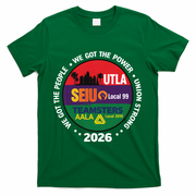 UTLA SEIU AALA Labor Movement T-Shirt - Green