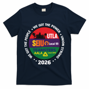 UTLA SEIU AALA Labor Movement T-Shirt - Navy
