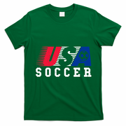 USA Soccer Fan American Football T-Shirt - Irish Green
