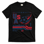 USA Soccer Fan Gear Capitol T-Shirt - Black