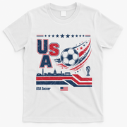 USA Soccer Fan Gear Capitol T-Shirt - White