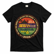 Union Strog Labor Movement UTLA T-Shirt - Black