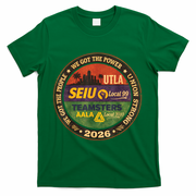 Union Strog Labor Movement UTLA T-Shirt - Green