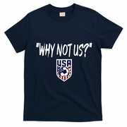U.S. Soccer USA Why Not Us T-Shirt - Navy Blue