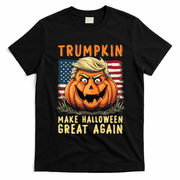Usa Trumpkin Make Halloween Great Again Funny Trump T-Shirt - Black