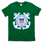 Us United States Coast Guard T-Shirt - Irish Green