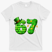 Viral 67 St Patrick's Day 6-7 Meme Irish T-Shirt - White