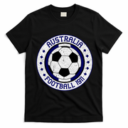 Vintage Australia Football 1911 Soccer Apparel T-Shirt - Black