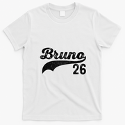 Vintage Bruno 26 Name T-Shirt - White