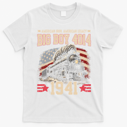Vintage Big Boy 4014 American Locomotive 1941 T-Shirt - White