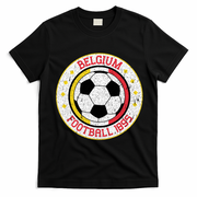Vintage Belgium Football 1895 Soccer T-Shirt - Black