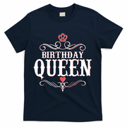 Vintage Birthday Queen T-Shirt - Navy