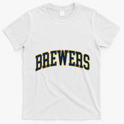 Vintage Brewers Retro Classic Sports Fan Gift T-Shirt - White