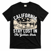 Vintage California 70s Style Souvenir Gift T-Shirt - Black