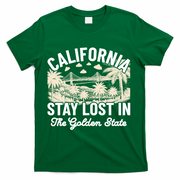 Vintage California 70s Style Souvenir Gift T-Shirt - Green