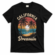 Vintage California Dreamin T-Shirt - Black
