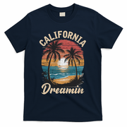Vintage California Dreamin T-Shirt - Navy