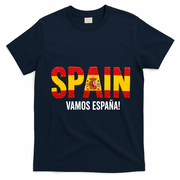 Vamos España! Spain Warm Up Soccer Espana T-Shirt - Navy Blue