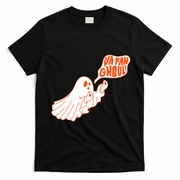 Va Fan Ghoul Italian Funny Halloween Ghost T-Shirt - Black