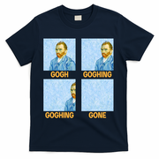 Van Gogh Goghing Gone T-Shirt - Navy