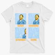 Van Gogh Goghing Gone T-Shirt - White