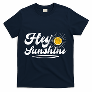 Vintage Hey Sunshine Beach Vacation Summer T-Shirt - Navy