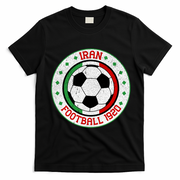 Vintage Iran Football 1920 Soccer Fan T-Shirt - Black