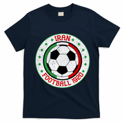 Vintage Iran Football 1920 Soccer Fan T-Shirt - Navy Blue