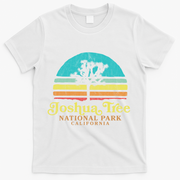 Vintage Joshua Tree National Park Retro Gift T-Shirt - White