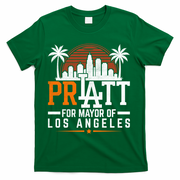 Vintage Pratt For Mayor Of Los Angeles T-Shirt - Green