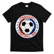Vintage Paraguay Football 1906 Soccer Emblem T-Shirt - Black