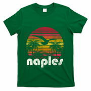 Vintage Retro Naples Fl Florida 70S 80S Style Great Gift T-Shirt - Green