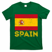 Vintage Spain Country Flag Spanish T-Shirt - Irish Green