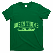 Varsity Style Green Thumb University T-Shirt - Green