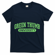 Varsity Style Green Thumb University T-Shirt - Navy