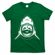 Vintage Shark Head Island T-Shirt - Green