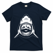 Vintage Shark Head Island T-Shirt - Navy