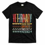 Vet Tech Gifts Veterinary Technician Gifts Appreciation Day T-Shirt - Black