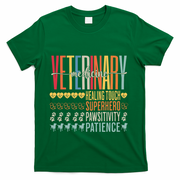 Vet Tech Gifts Veterinary Technician Gifts Appreciation Day T-Shirt - Green