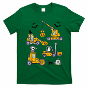 Vehicles Truck Halloween Construction Pumpkin T-Shirt - Irish Green