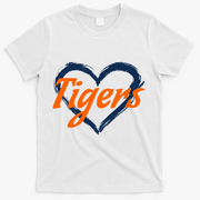 Vintage Tigers Throwback Retro T-Shirt - White
