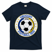 Vintage Uruguay Football 1900 Soccer T-Shirt - Navy Blue
