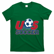 Vintage USA Soccer Fan  T-Shirt - Irish Green