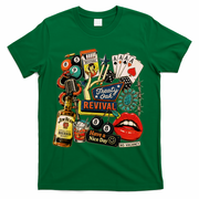Vintage Western Revival Country Graphic T-Shirt - Green