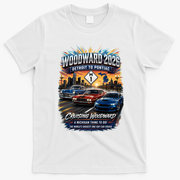 Woodward 2026 The World's Largest Car Cruise M1 T-Shirt - White
