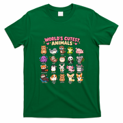 World's Cutest Animals T-Shirt - Irish Green