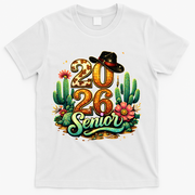 Western Class Of 2026 Senior T-Shirt - White